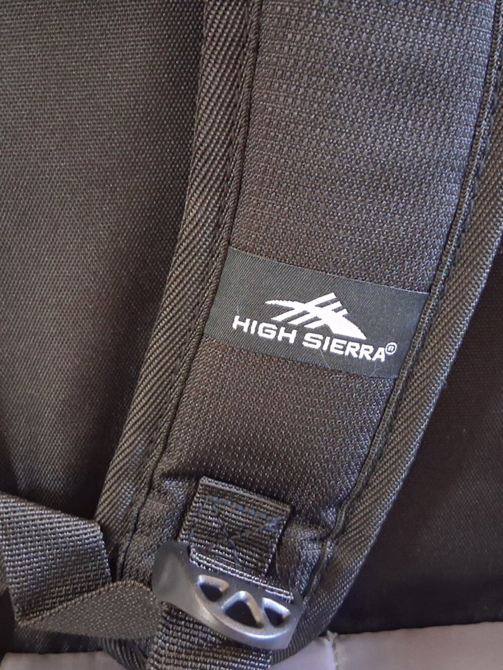 NWT - High Sierra Powerglide Wheeled Rolling Backpack Large Black - NEW - Picture 6 of 10